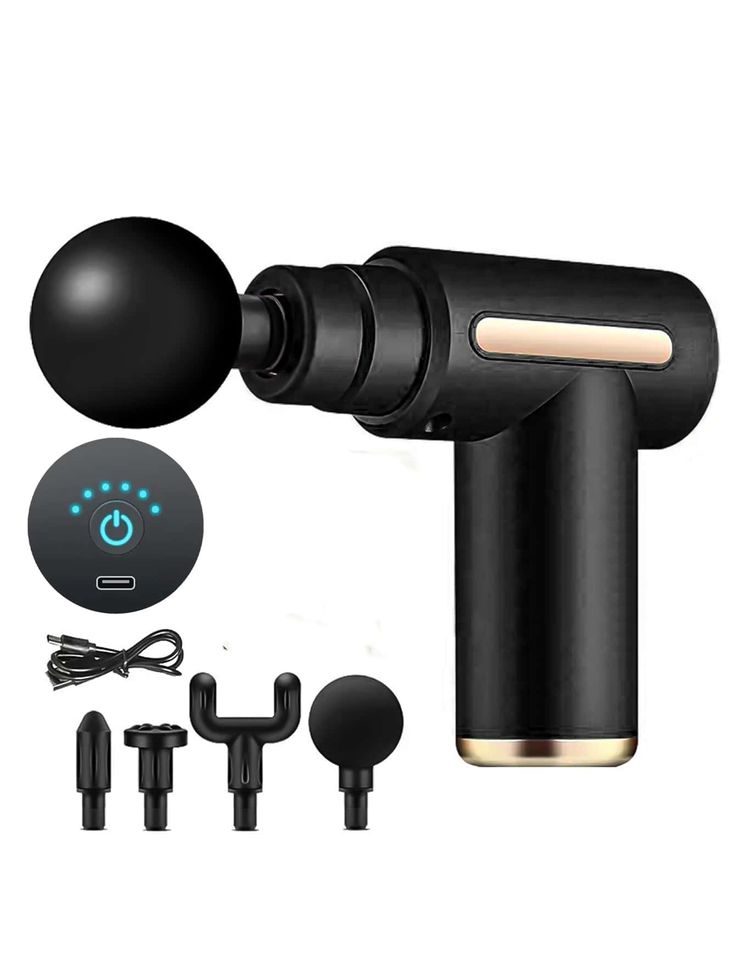 Relief Massage Gun Full Body Pain Therapy for Men & Women Rechargeable & Silent Power